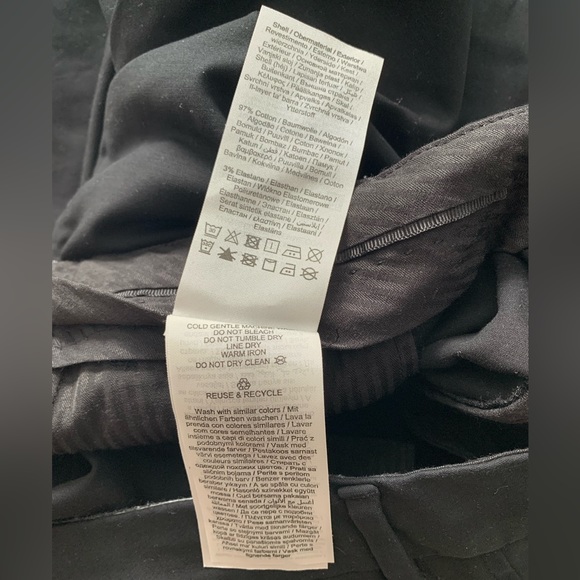 Selected Femme black wide leg culotte pants size 34 - Picture 7 of 7